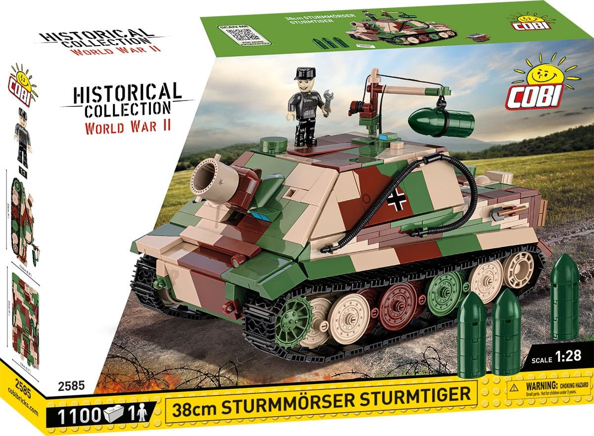 LEGO COBI Kocke 38 cm Sturmtiger 1:28