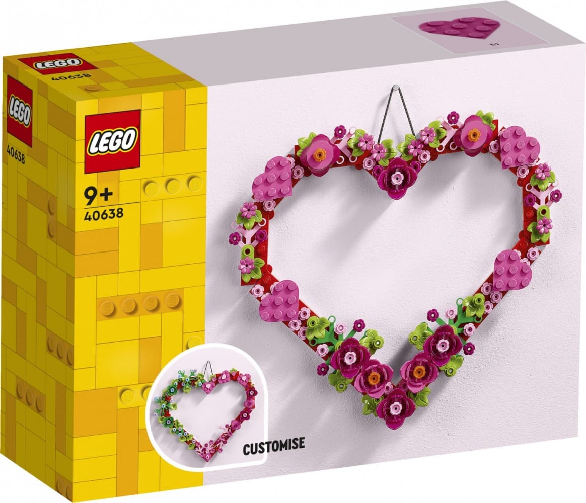 LEGO 40638 Okras v obliki srca
