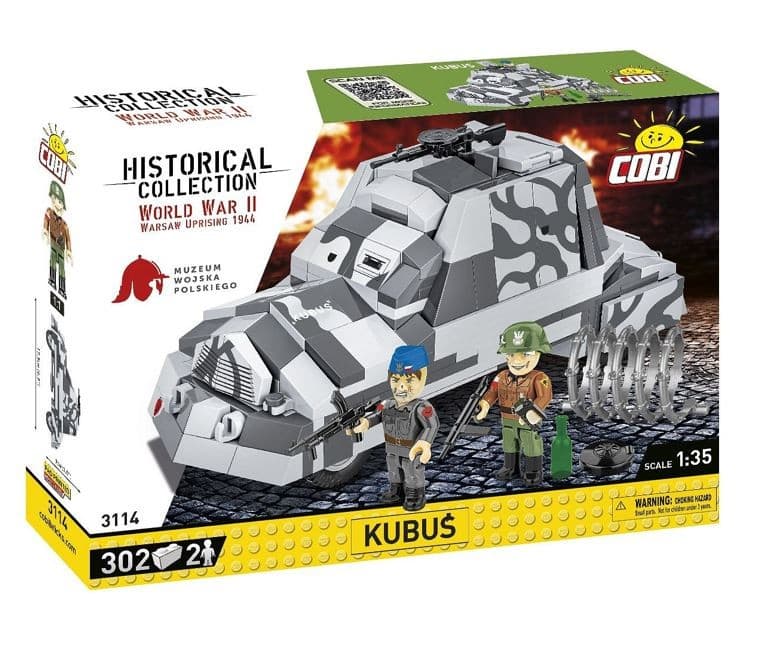 COBI Kocke Oklepni avtomobil Kubuś (Powstanie Varšavsko)