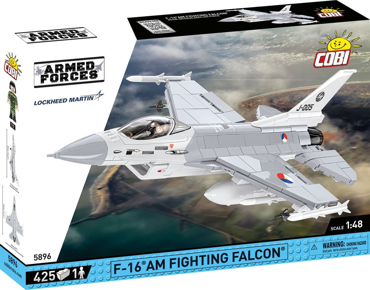 COBI Kocke: Bojni letalo F-16 AM Fighting Falcon (425 kosov)
