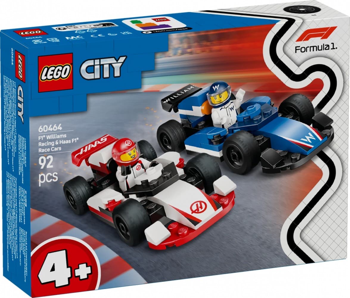LEGO® City 60464 Bolida Williams Racing in Haas F1