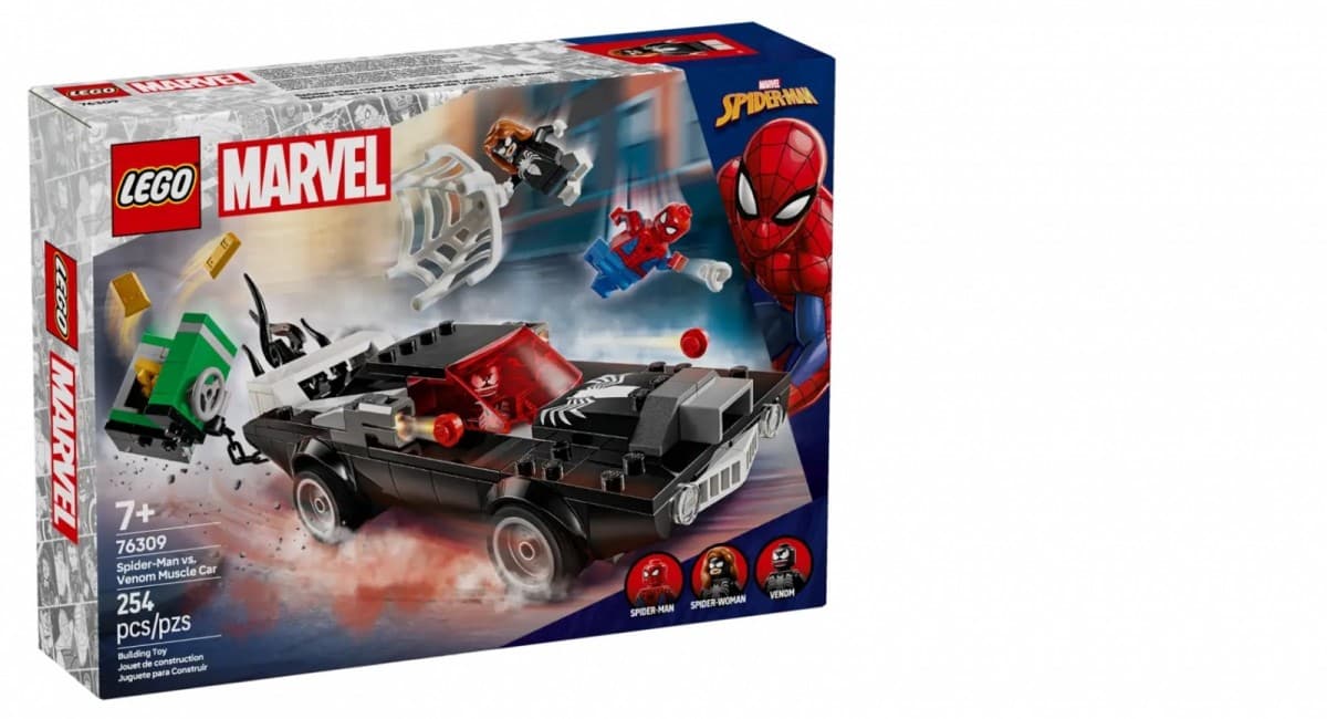 LEGO® Marvel 76309 Spider-Man proti Venomovemu muscle carju