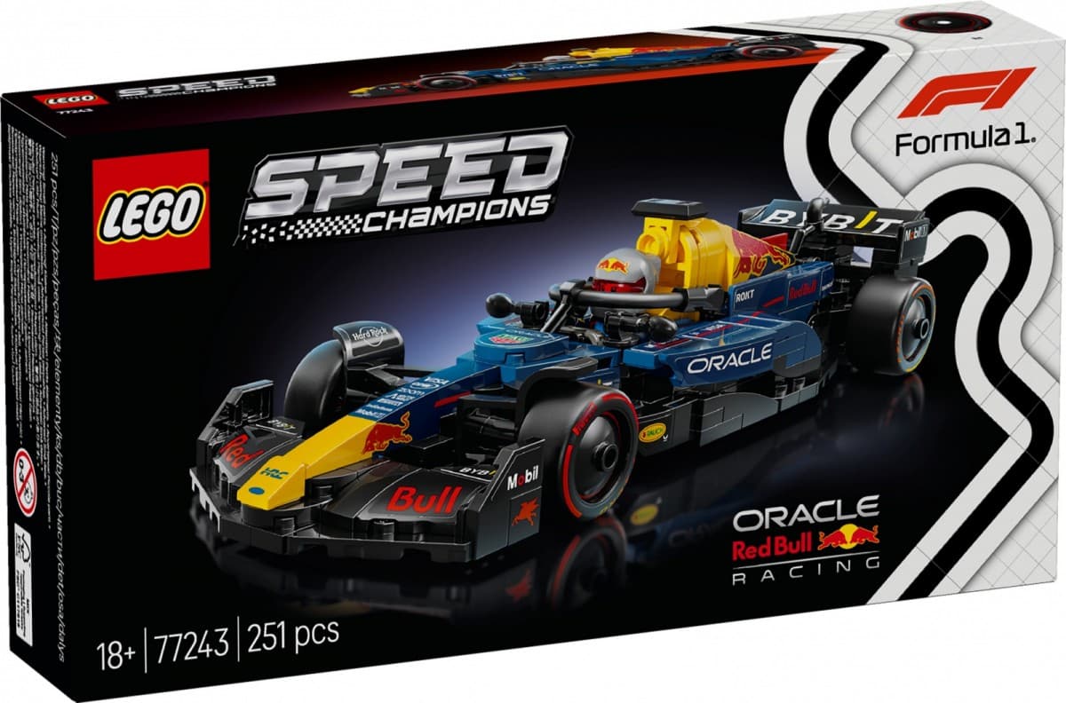 LEGO Speed Champions 77243 Oracle Red Bull Racing RB20 F1 bolid