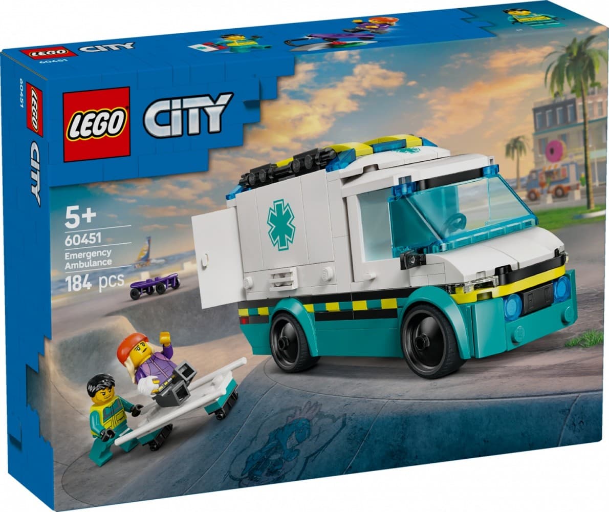 LEGO City Reševalna reševalna reševalna ekipa (60451)