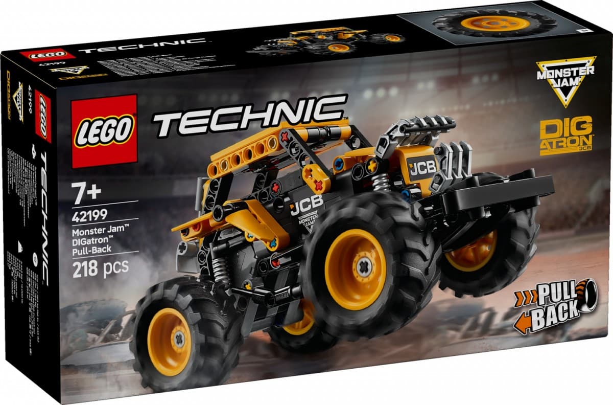 LEGO Technic Monster Jam DIGatron s pogonom Pull-Back (42199)