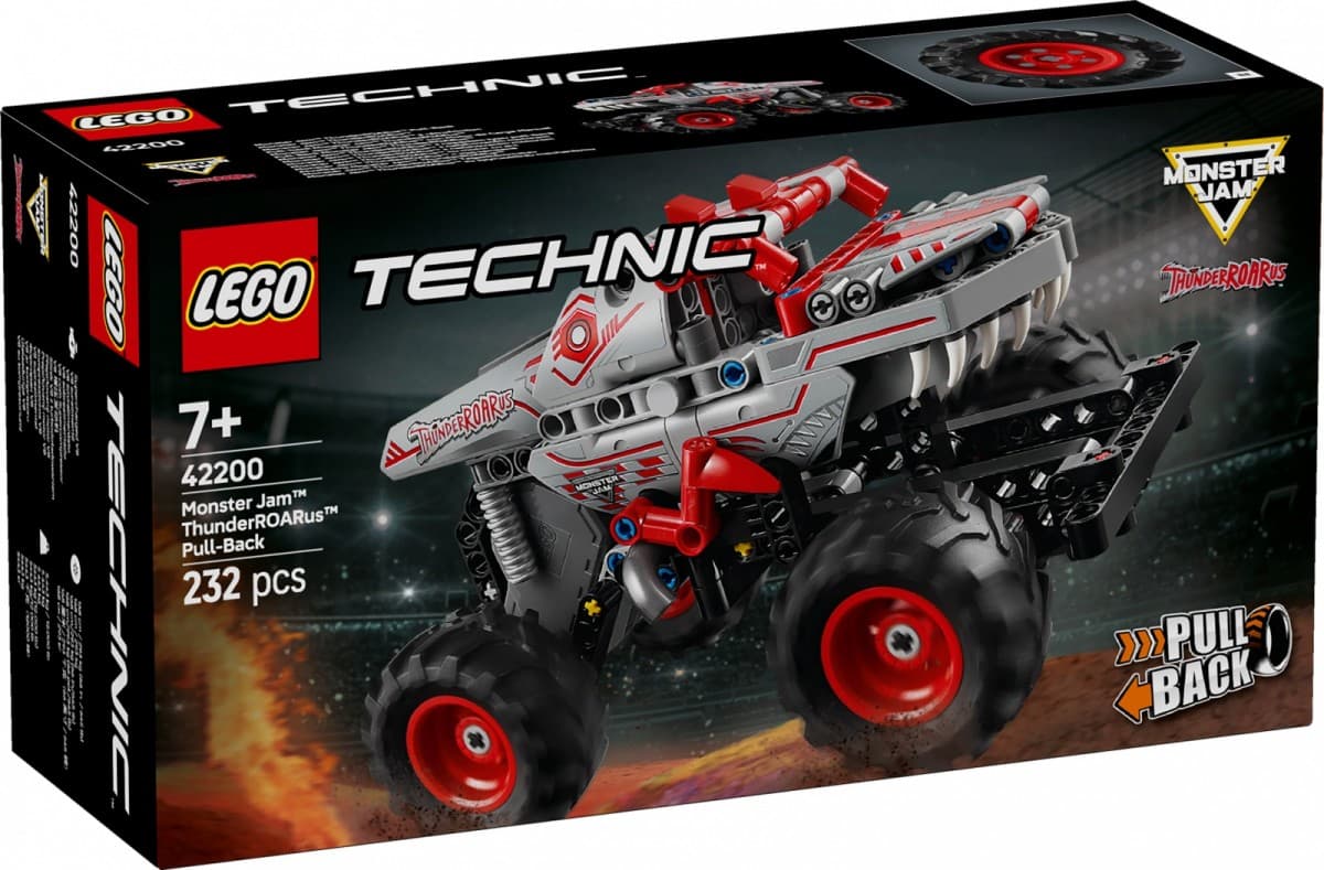 LEGO Technic Monster Jam ThunderROARus s pogonom na poteg (42200)