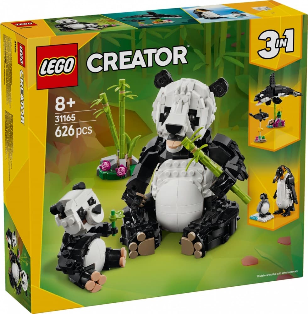 LEGO Creator 3 v 1 Divje živali: Družina pand (31165)