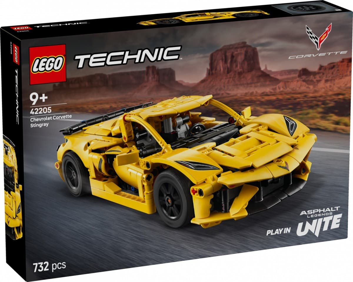 LEGO Technic Chevrolet Corvette Stingray 42205