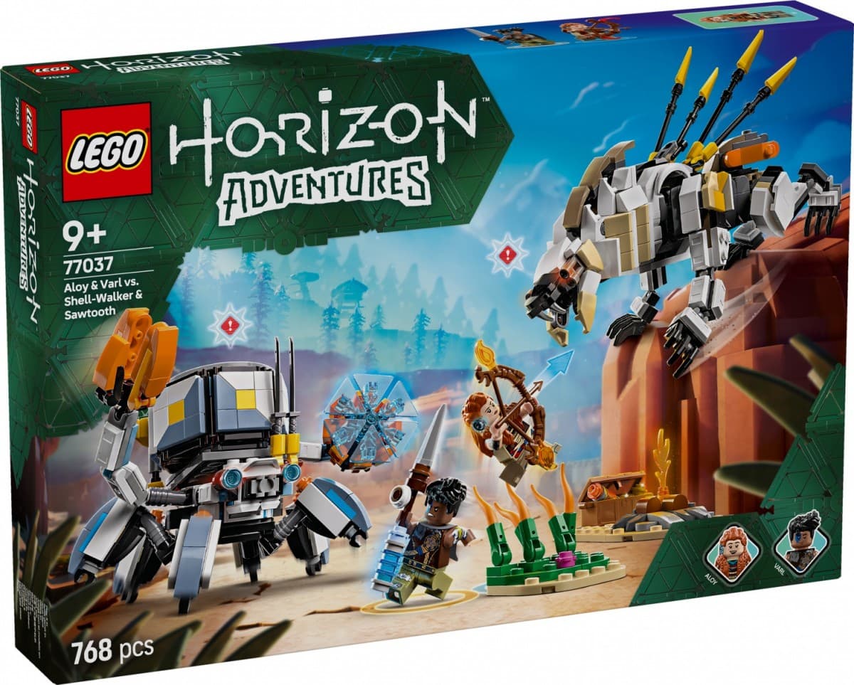 LEGO Horizon Aloy in Varl vs. Ravager & Stalker 77037