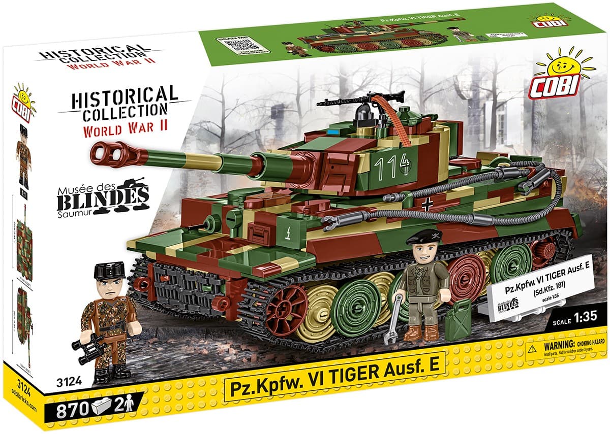 COBI Kocke Pz.Kpfw. VI Tiger Ausf. E 870 kosi