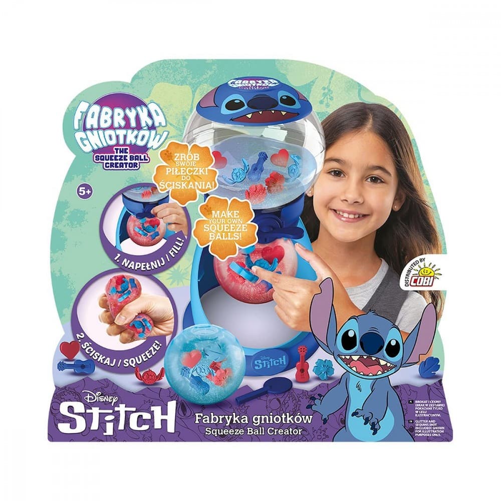 COBI Fabrika mehkih žogic Squeez Ball - Stitch