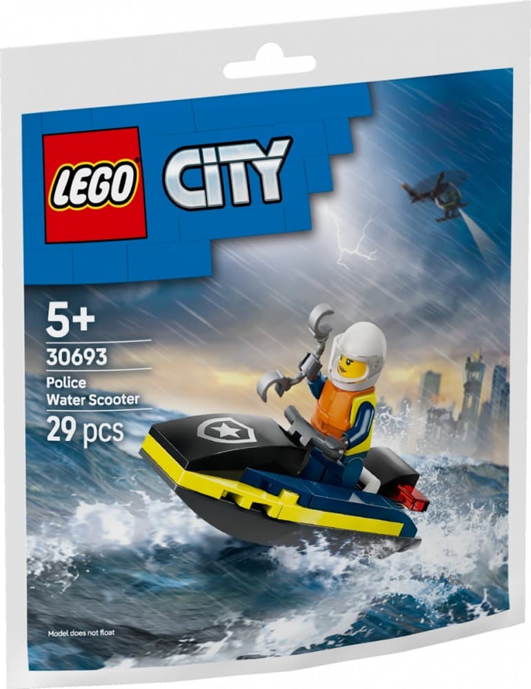 LEGO City 30693 Policijski vodni skuter