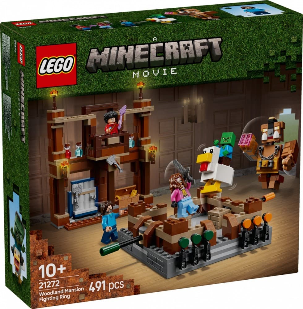 LEGO MINECRAFT 21272 Borbeni obroč v gozdni utrdbi