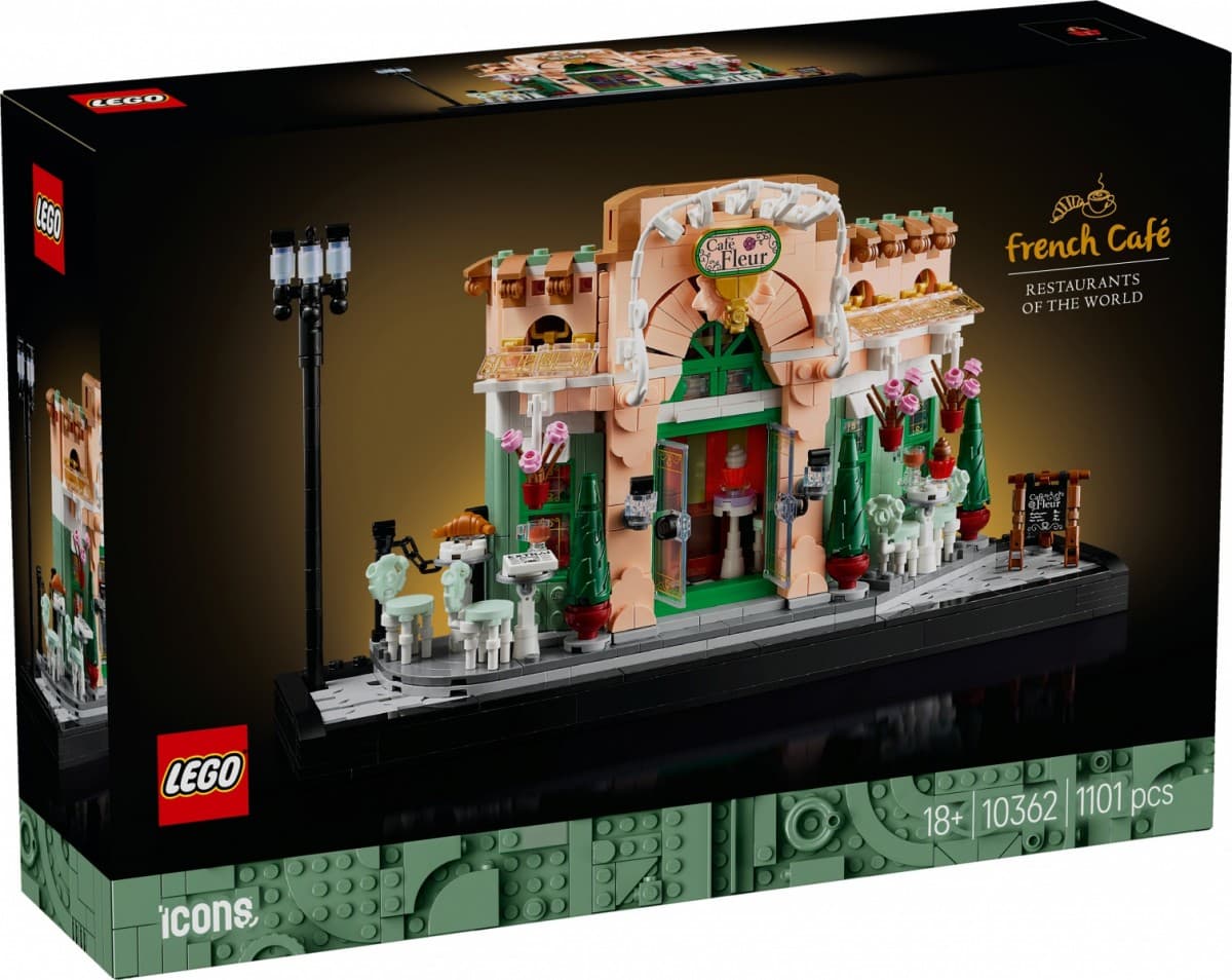 LEGO Icons Francuska kawiarenka 10362 - Set za odrasle
