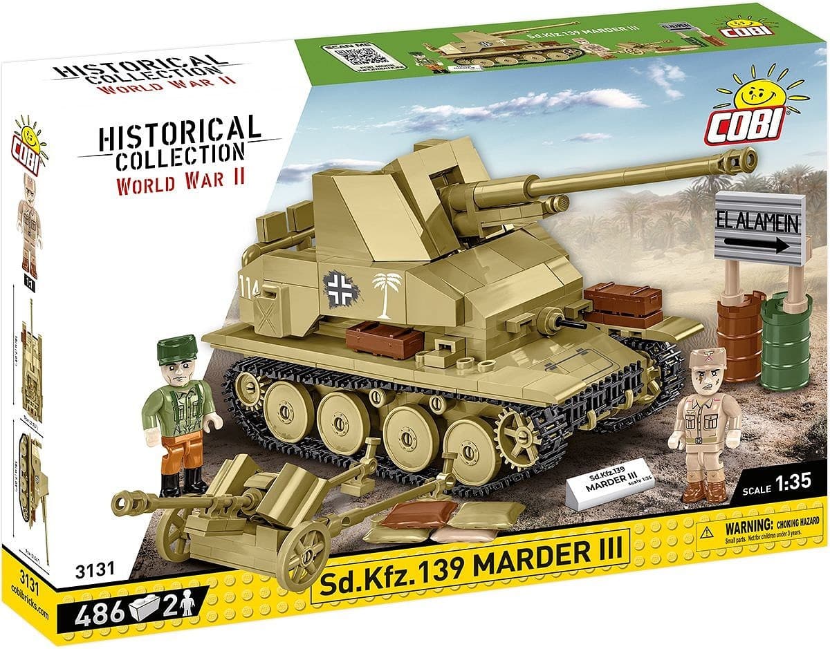 COBI Kocke Sd.Kfz. Marder III, 486 kos