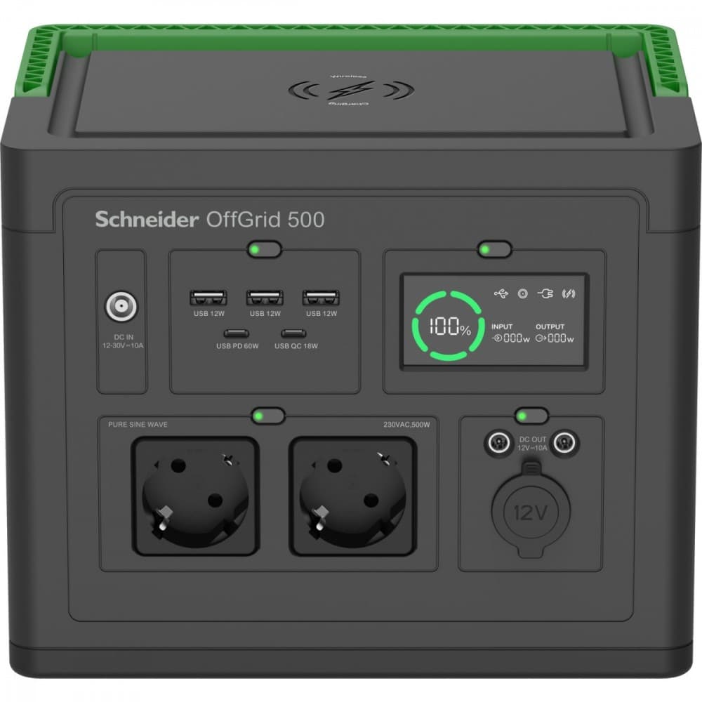 APC Prenosna napajalna postaja Schneider OffGrid PPS500-GR, 517Wh 6