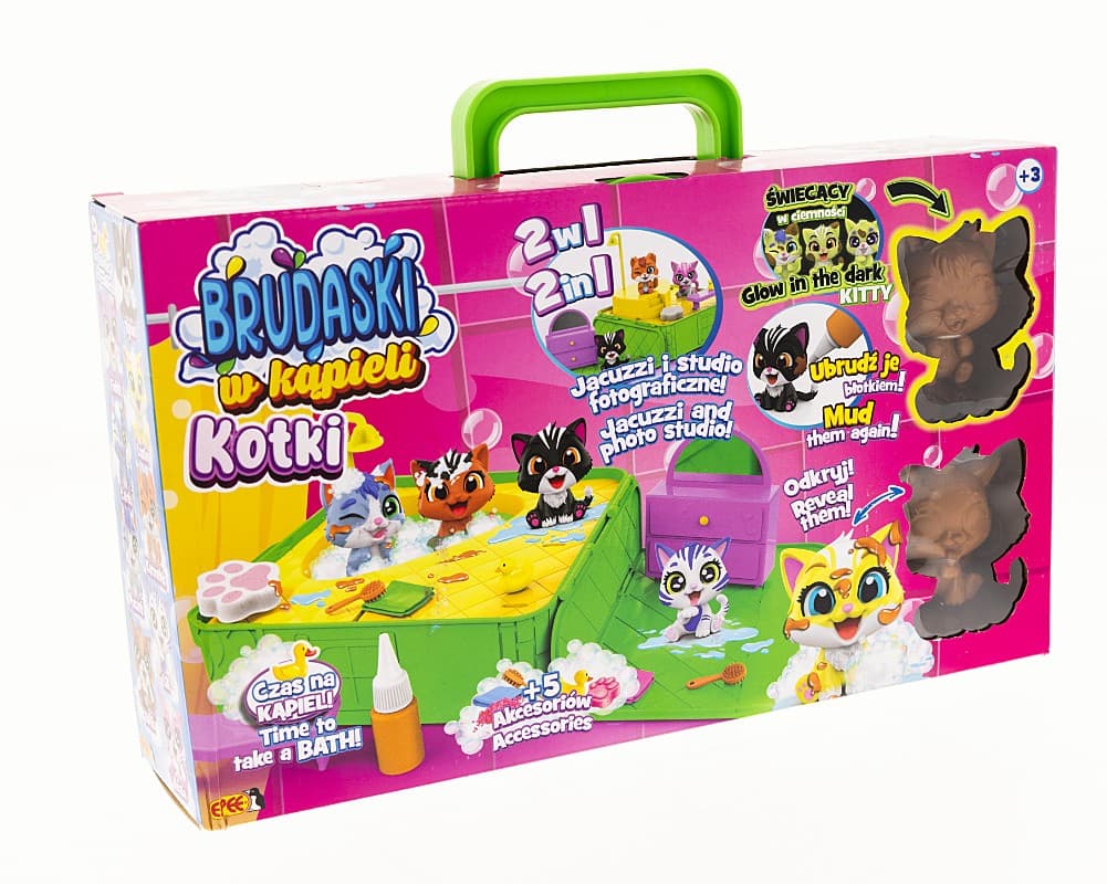 Figurice Brudaski v kopeli: Mucji jacuzzi komplet