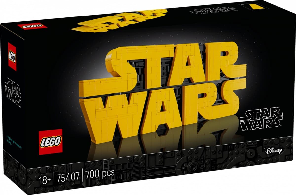 LEGO Star Wars 75407 Logotip Star Wars iz kock