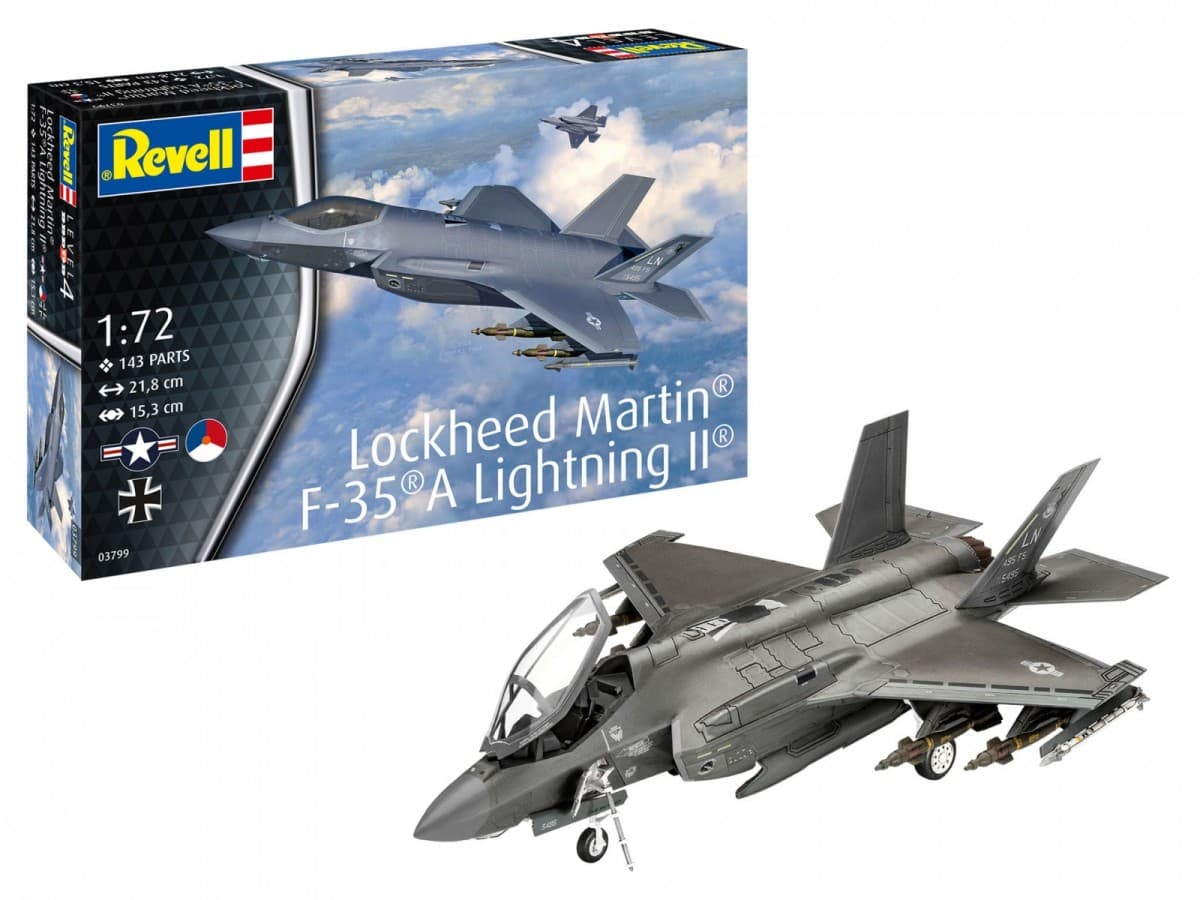 Model letala Lockheed Martin F-35A Lightning II 1:72
