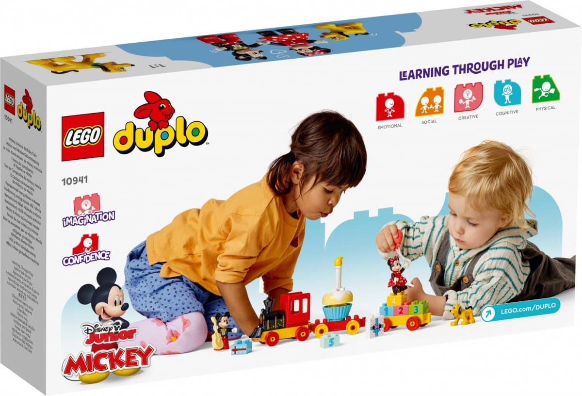 LEGO DUPLO Disney 10941 Rojstni vlak Miki & Minnie 8
