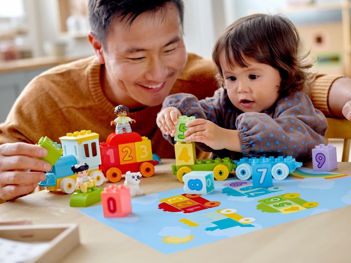 LEGO DUPLO Vlak s številkami 10954 - Učenje štetja 5