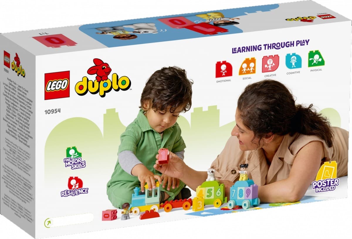 LEGO DUPLO Vlak s številkami 10954 - Učenje štetja 7