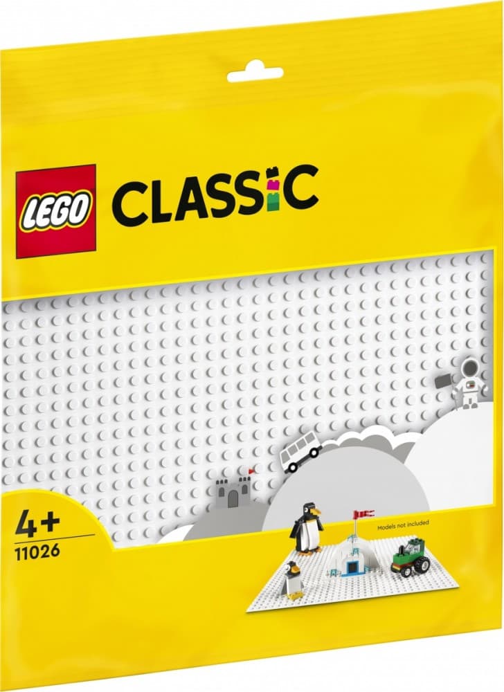 LEGO Classic 11026 Bela osnovna plošča