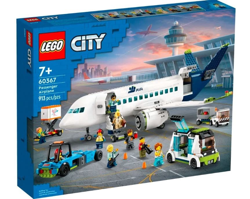 LEGO City 60367 Tovorni potniški letalo