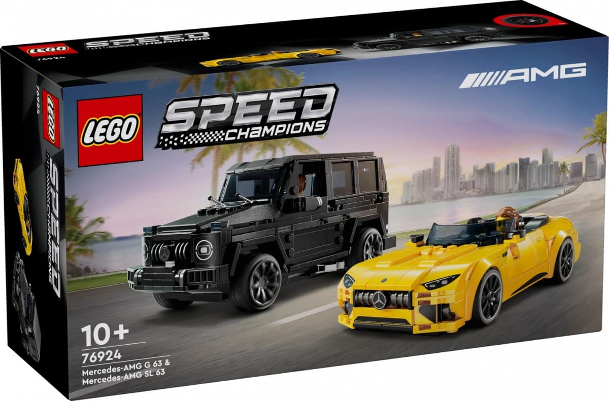 LEGO Speed Champions 76924 Mercedes-AMG G 63 in SL 63