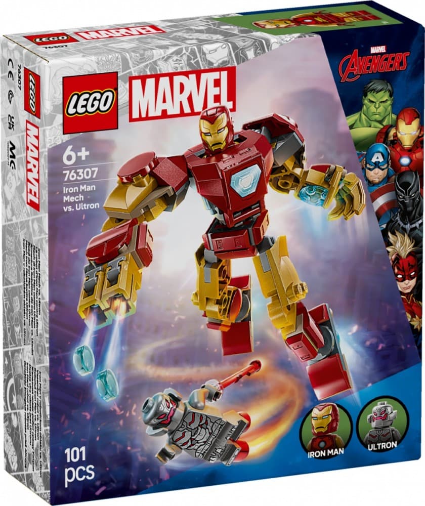 LEGO Marvel Mech Iron Man proti Ultronu 76307