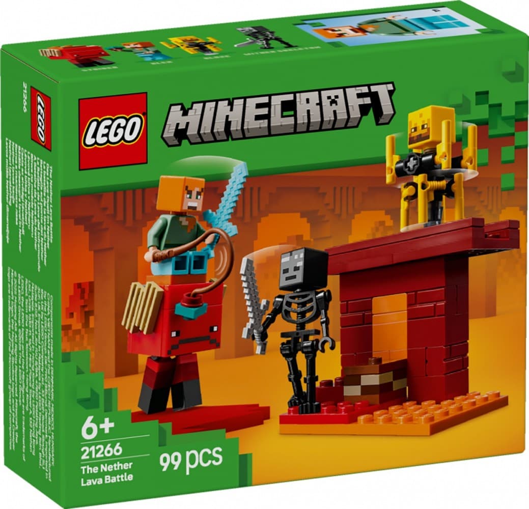 LEGO Minecraft Bitka na Netherjevem mostu 21266