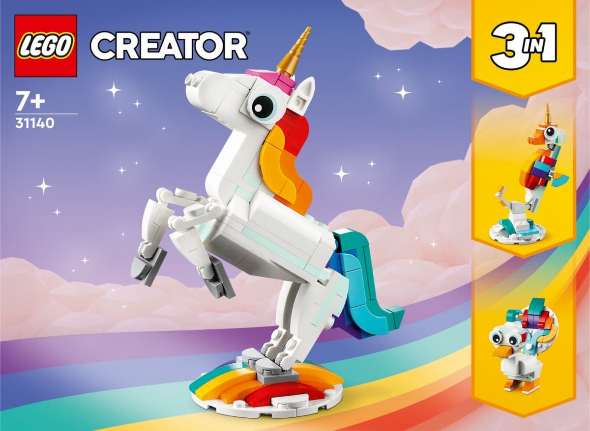 LEGO Creator 3 v 1 31140 Čarobni samorog 7
