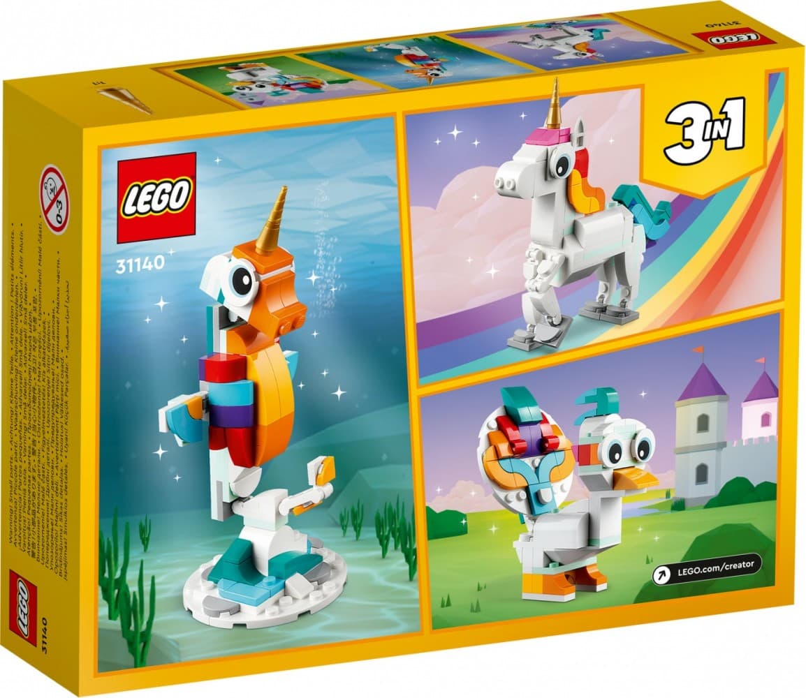 LEGO Creator 3 v 1 31140 Čarobni samorog 8