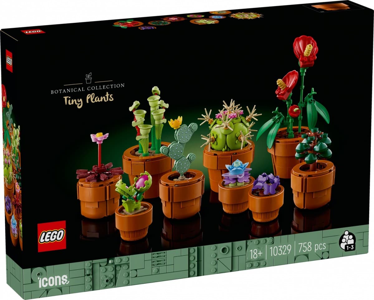 LEGO Botanicals 10329 Male rastline - komplet za odrasle
