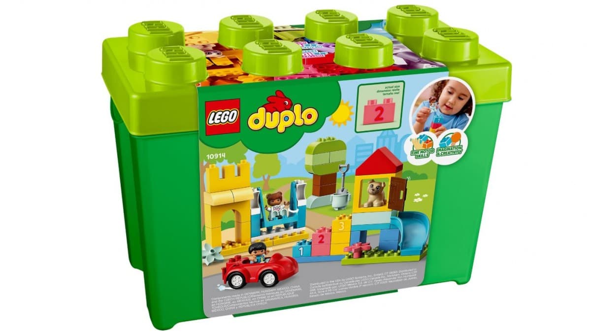 LEGO DUPLO Škatla z bloki Deluxe 10914