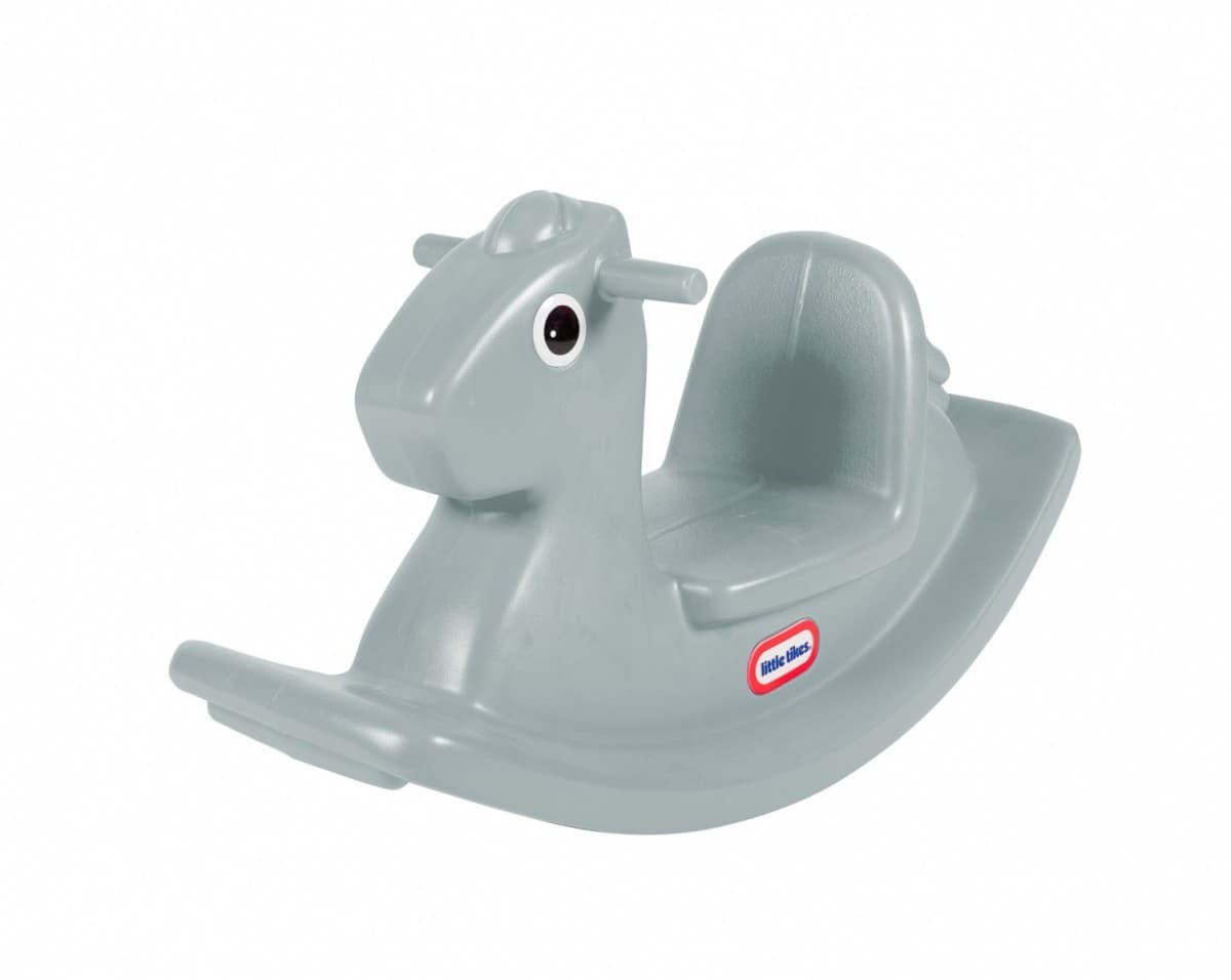 LITTLE TIKES Konjiček na guganje, siv