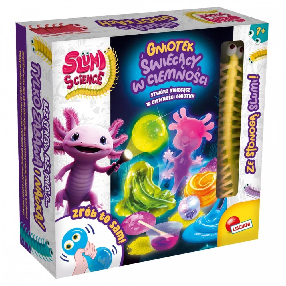 Komplet Slumi Science - Gnjecavec, ki sveti v temi