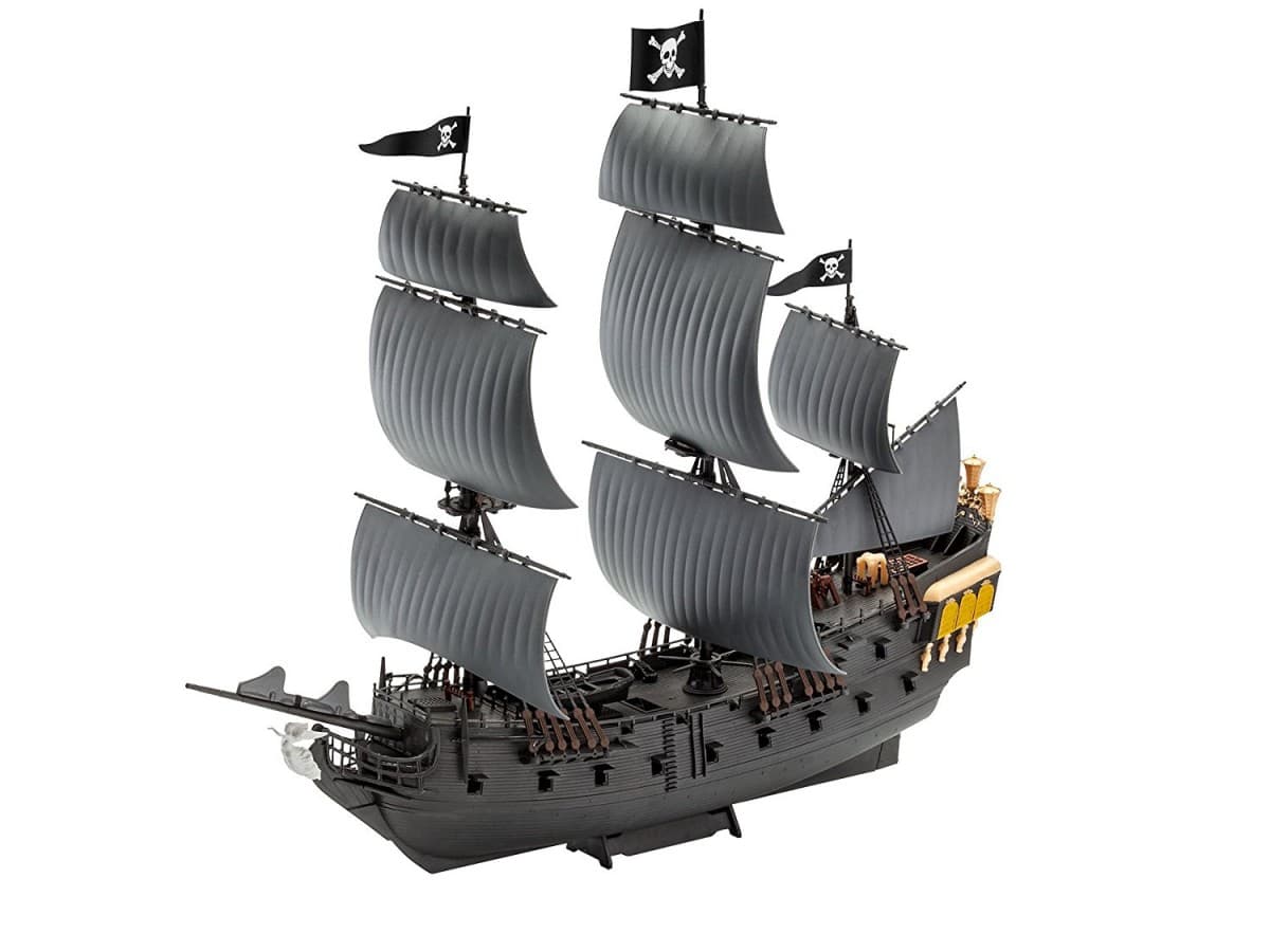 Model gusarske ladje 'Black Pearl' 1:150 - REVELL 8