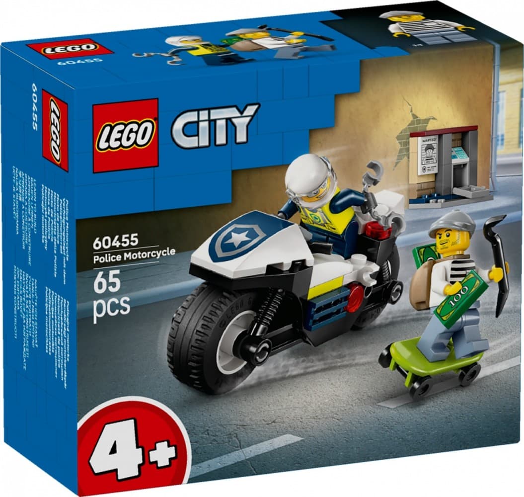 LEGO CITY Policijski lov na motorju