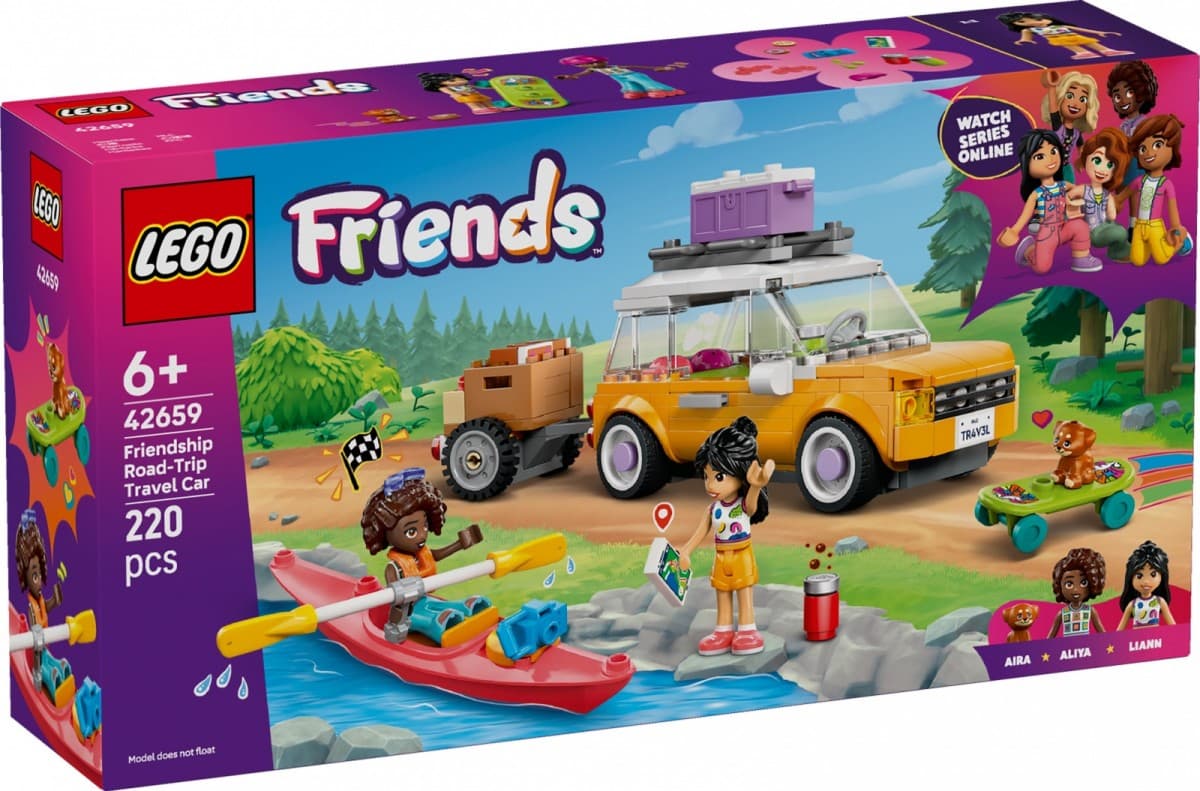LEGO FRIENDS Avtomobilska pot zgodnjih prijateljic