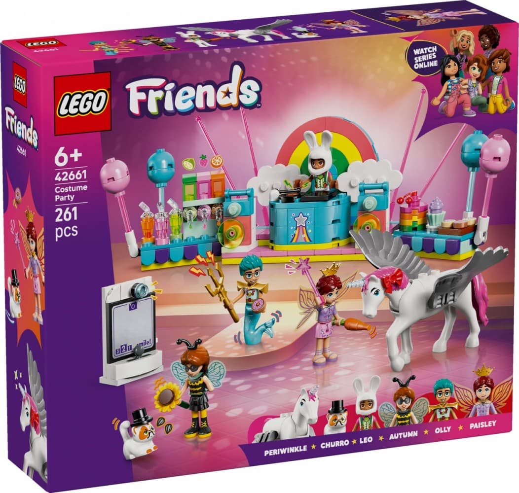 LEGO FRIENDS Bal mask z enorožcem in vilinkom