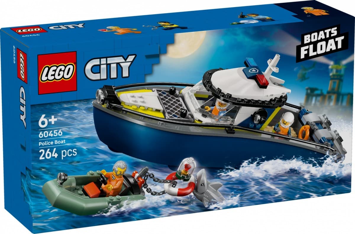 LEGO City 60456 Policijski lov z ladjo