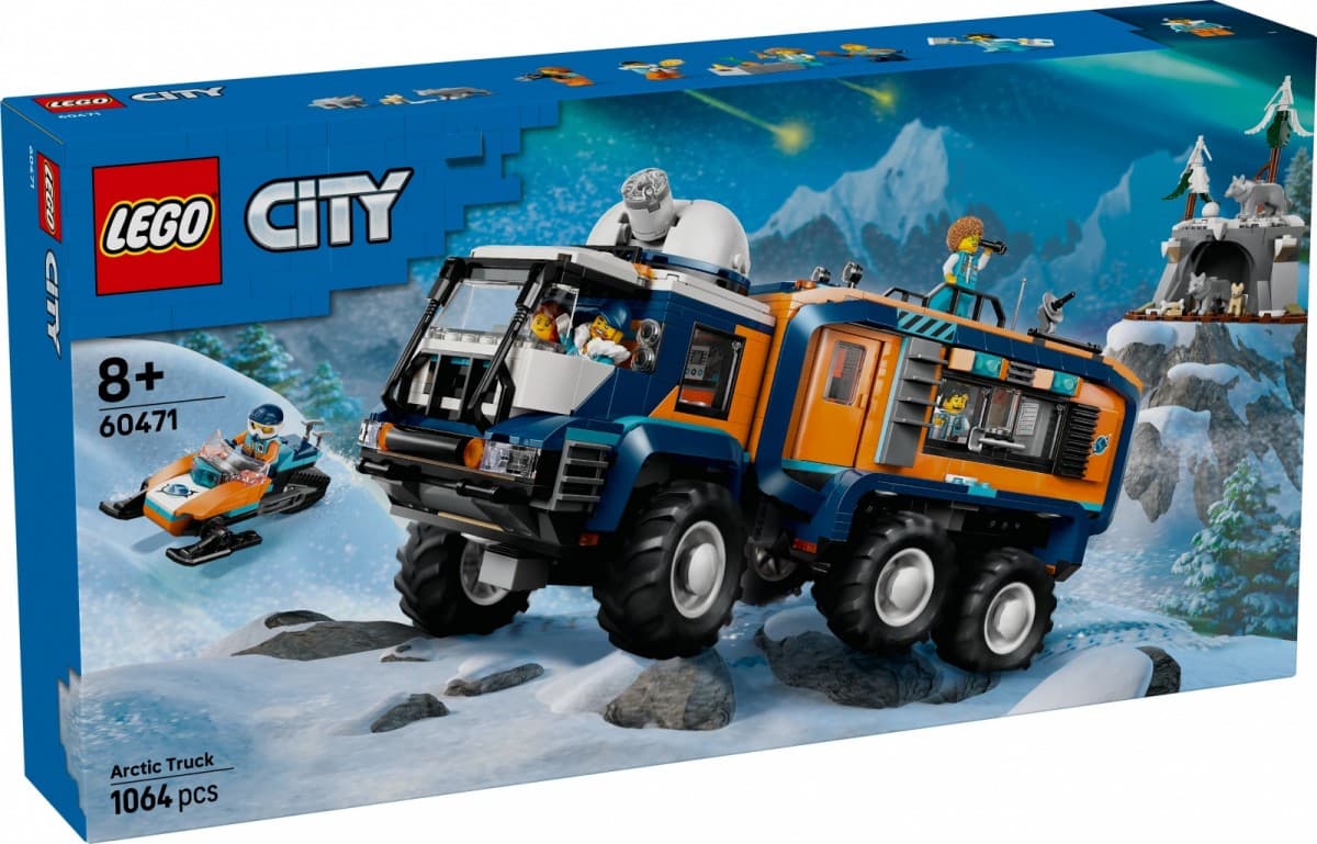 LEGO City Arketska Raziskovalka Laboratorijska Tovornjak 60471