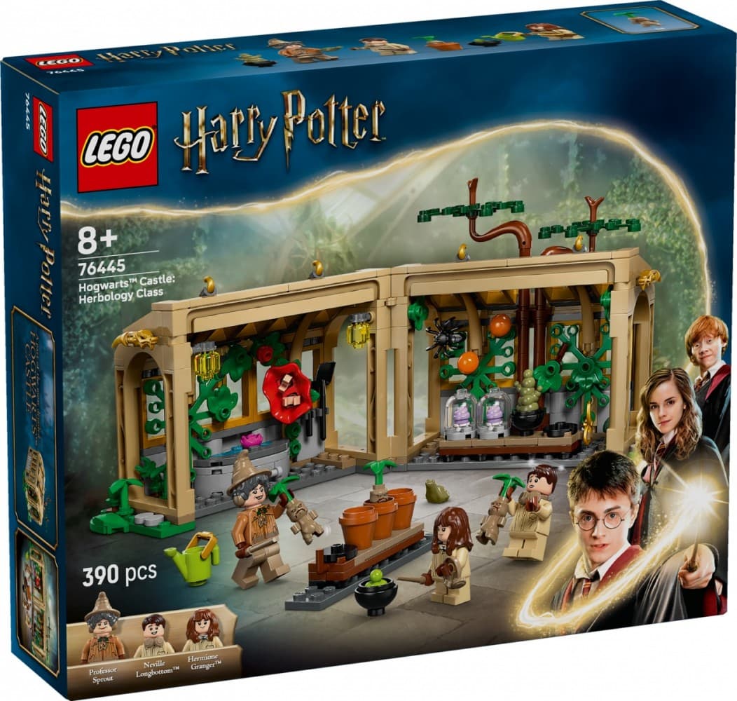 LEGO Harry Potter Grad Hogwarts: Učna Ura Rastlinstva 76445