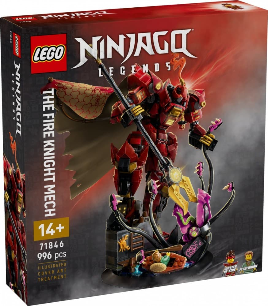 LEGO NINJAGO Mech Ognjenega Vitezca 71846 - Zbirateljski model