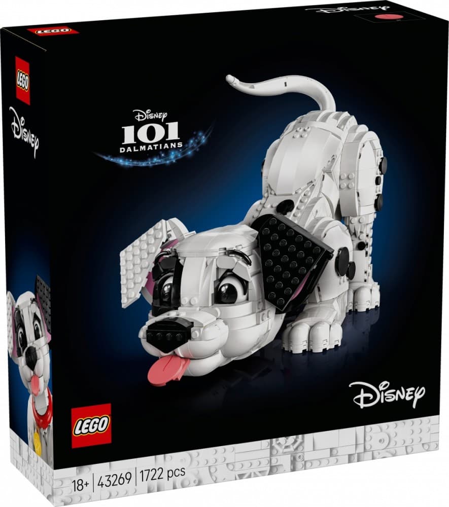 LEGO Disney 101 Dalmatinec - Štene 43269 - Sestavljiv model psa