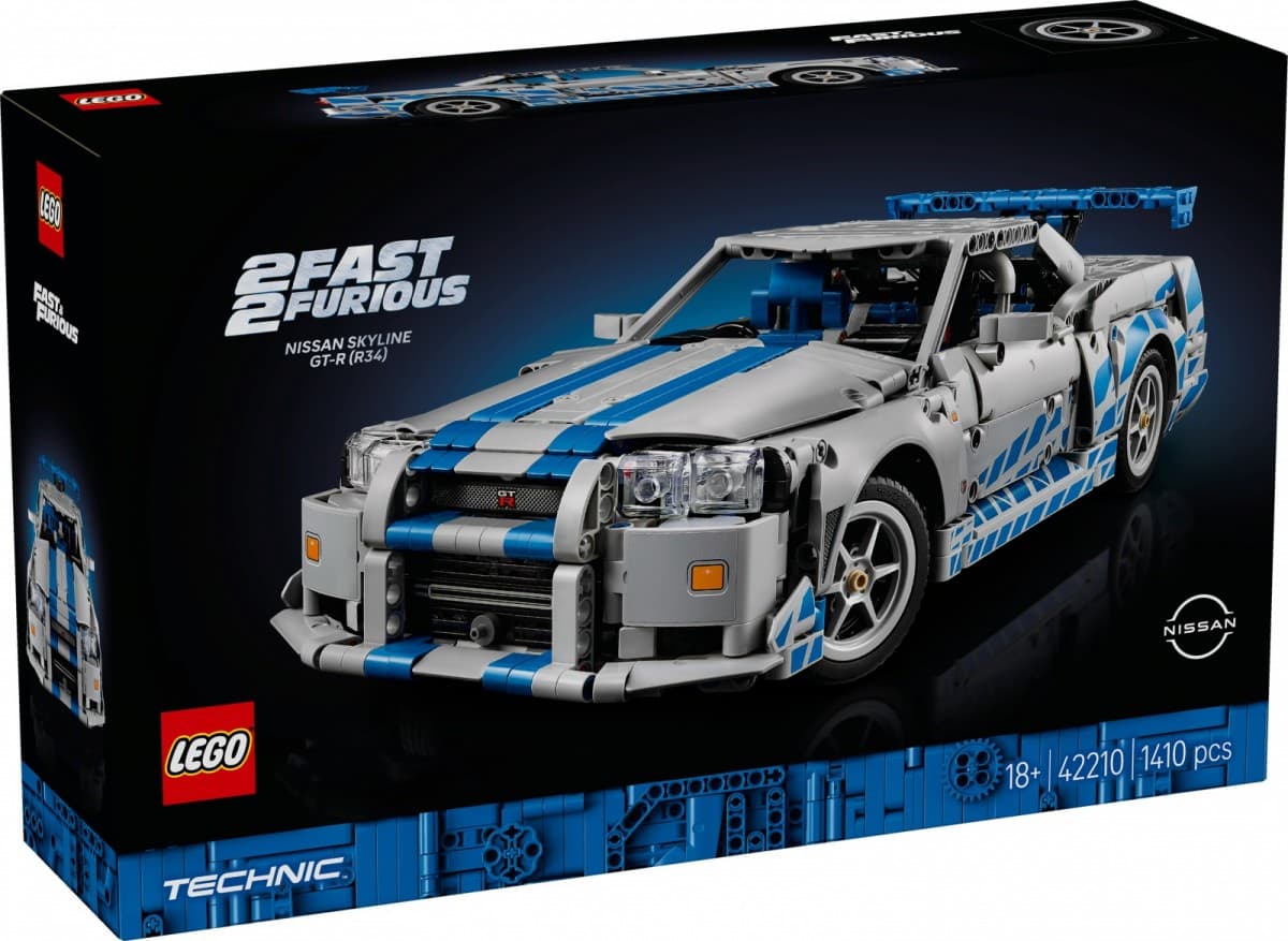 LEGO Technic Nissan Skyline GT-R (R34) iz filma Hitri in drzni