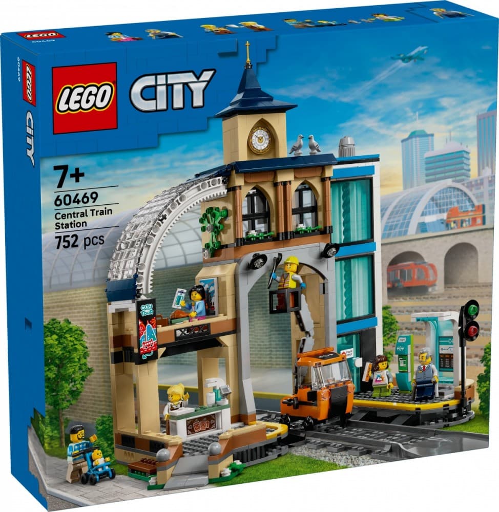 LEGO City 60469 - Glavna železniška postaja