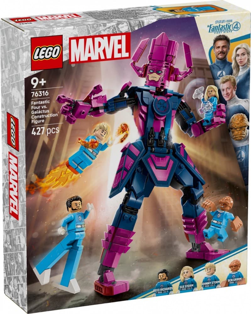 LEGO Marvel Figurica Fantastične četverice proti Galactusu