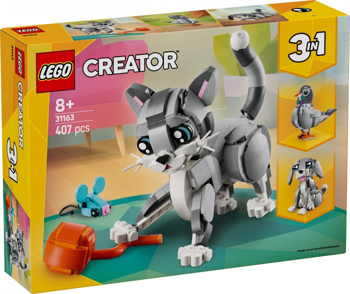 LEGO Creator 3v1 Komplet 31163 Psotni maček